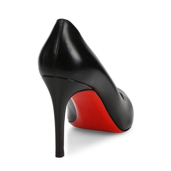 Christian Louboutin Black Leather Pumps - Picture 4 of 15